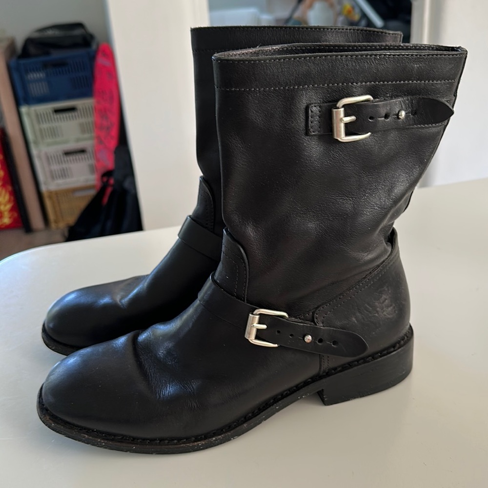 Rag & Bone motorcycle boots. Wmns size 9 / 39.5.